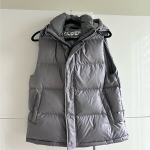 The Super Puff Vest - Purple Iridescent